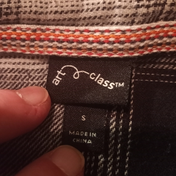 boys flannel zip up shirt - Picture 3 of 3